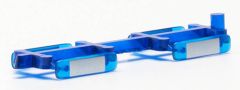 HER055390 - 12 Barres lumineuse d'avertissement pour voiture de couleur bleue transparent -  HÄNSCH DBS 5000