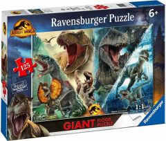 RAV056903 - Puzzle Géant Jurassic World – 125 pièces