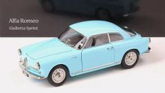 KYO08957BL - Voiture de couleur bleu – ALFA ROMEO Giulietta Sprint