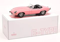 NOREV122721 - Voiture cabriolet de 1962 couleur rose – limitée à 300 pièces – JAGUAR E-type
