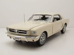 WEL12519BEIGE - Voiture de 1964 couleur beige – FORD Mustang