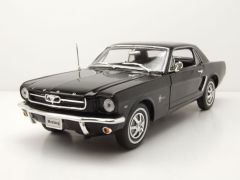 WEL12519NOIR - Voiture de 1964 couleur noir – FORD Mustang