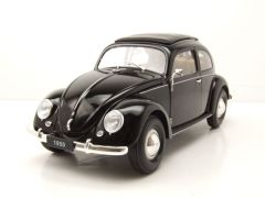 WEL18040NOIR - Voiture de 1950 couleur noir – VW Beetle T1