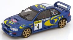 SOL1807405 - Voiture dy rallye de Monte Carlo 1997 N°4 – SUBARU Impreza 22B bleu