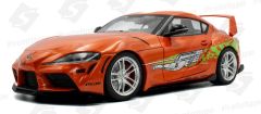 SOL1809006 - Voiture de 2024 couleur orange - TOYOTA GR Supra tribute