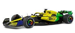 SOL1814203 - Voiture F1 du GP de Monaco 2024 couleur jaune - McLAREN MCL38