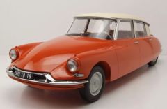 NOREV121580 - Voiture de 1955 couleur orange et toit beige - CITROEN DS 19