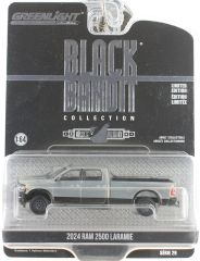 GREEN28150-F-GRIS - Voiture de couleur grise sous blister de la série Black Bandit - RAM 2500 Laramie 2024