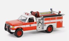 GREEN30502 - Voiture sous blister - Pompiers de New York - FORD F-350 Mini pompe