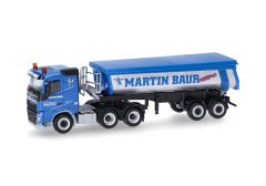 HER317979 - Camion avec benne du transporteur MARTIN BAUR – VOLVO FH FD 6x4