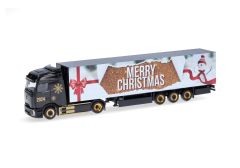 HER318310 - Camion avec remorque 3 essieux CHRISTMAS 2024 – MERCEDES BENZ Actros 600 4x2