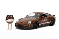 JAD34624 - PORSCHE 911 Turbo met bruin M&M'S figuurtje