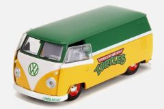 JAD35666 - Voiture du fillm TORTUES NINJA - VW Bus de 1961 couleur Jaune et vert