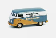 GREEN36110-B - Voiture sous blister de la série CLUB VEE-DUB - VW Panel van de 1964 - GOODYEAR