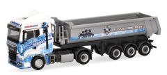 HER318044 - Camion avec benne 3 essieux BRUCKMANN - KASSEL HUSKIES – MAN TGX 4x2