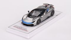 TSM430732 - Voiture de 2019 couleur grise et bleu - AUTOMOBILI Pininfarina Battista Geneva World Premiere