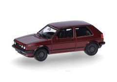 HER430838-004 - Voiture de couleur rouge métallisé - VOLKSWAGEN Golf II GTI