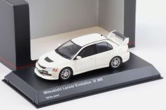 KYO43111W-B - Voiture de couleur blanche - MITSUBISHI Lancer Evolution IX MR