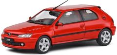 SOL4311403 - Voiture de 2002 couleur rouge – PEUGEOT 306 GTI S16