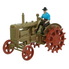 BRI43378GOLD - Tracteur de couleur doré avec roues en métal – FORDSON Major