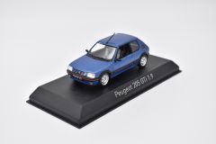 NOREV471737 - Voiture de 1992 couleur bleu – PEUGEOT 205 Gti 1.9