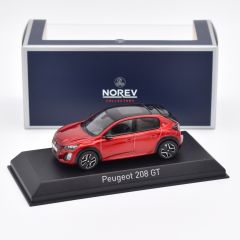 NOREV472842 - Voiture de 2024 couleur rouge – PEUGEOT 208 GT