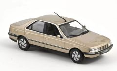 NOREV474514 - Voiture de 1991 couleur beige – PEUGEOT 405 Sri