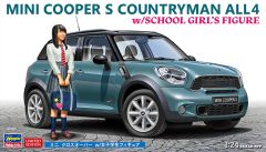 HAW52359 - Maquette à assembler et à peindre - MINI COOPER Countryman  ALL4 avec figurine écolière