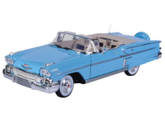 MMX73112BLEU - Voiture de 1958 couleur bleu - CHEVROLET Impala