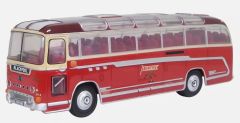 OXF76DB002 - Bus de couleur rouge - BARTON - Duple Brittania