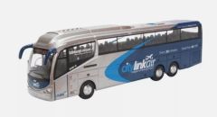 OXF76IR6006 - Bus de couleur argent et bleu - CITY LINK AIR - SCANIA Irizar i6