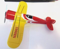 FIGE79-0539A - Avion de couleur jaune et rouge - WEDELL Willaims