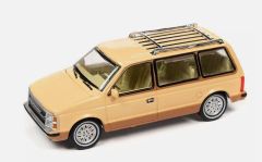 AW64402B-B - Voiture sous blister de 1985 couleur beige – PLYMOUTH Voyager