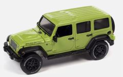 AW64402B-C - Voiture sous blister de 2013 couleur verte – JEEP Wrangler Unlimeted Moab Edition