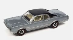 AW64402B-E - Voiture sous blister de 1966 couleur grise – OLDSMOBILE 442