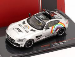 IXO-SP43005-20A - Voiture de couleur grise – MERCEDES AMG GT-R Safety Car