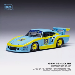 IXOGTM164LQ.22 - Voiture des 6h de Silverstone 1980 – PORSCHE 935 K3 #18  JPAUL.SR / B.REDMAN