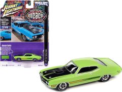 JLMC031B-A - Voiture sous blister de la série MUSCLE CARS - FORD Torino Cobra 1971 verte