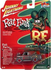 JLPC007-C - Voiture sous blister de la série POP CULTURE 2022 - FORD Panel Delivery 1955 - RAT FINK