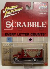 JLPC007-A - Voiture sous blister de la série POP CULTURE 2022 - INTERNATIONAL Cargo truck 1999 - SCRABBLE