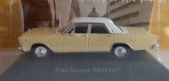 MAGMEXGALAXIE - Voiture de 1967 couleur blanche et jaune – FORD Galaxie 500