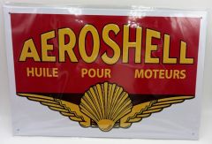 MAGPB222 - Plaque de 20x30 cm couleur blanche – AEROSHELL