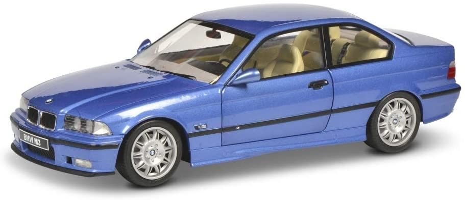 Voiture coupé de couleur Bleue - BMW E36 M3