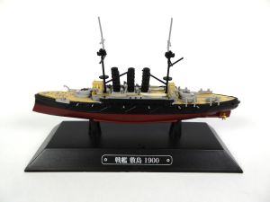 AKI0281 - Navire de guerre Japonais de 1900 – Shikishima
