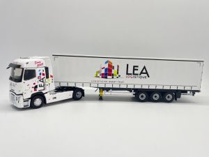 ELI118163 - Camion avec remorque – Transport Lea LOGISTIQUE - RENAULT T520 HIGH 4x2