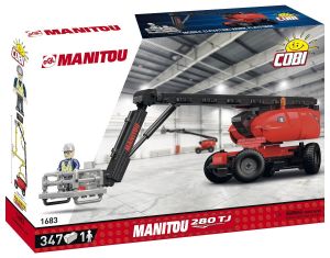 COB1683 - Jeu de construction – 347 pcs – Télescopique MANITOU 280 TJ