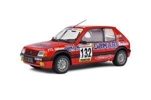 SOL1801717 - Voiture du rallye de Monte Carlo 1986 N°132 - PEUGEOT 205 GTI 1.6L