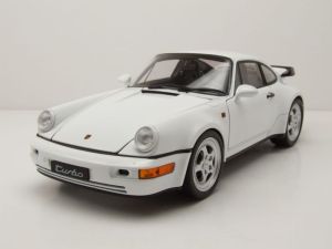 WEL18026BLANC - Voiture de 2009 couleur blanche – PORSCHE 964 turbo