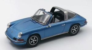 NOREV187646 - Voiture de 1973 couleur bleu métallisé - PORSCHE 911 Targa S 2.4