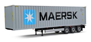 SOL2400505 - porte container et container MAERSK